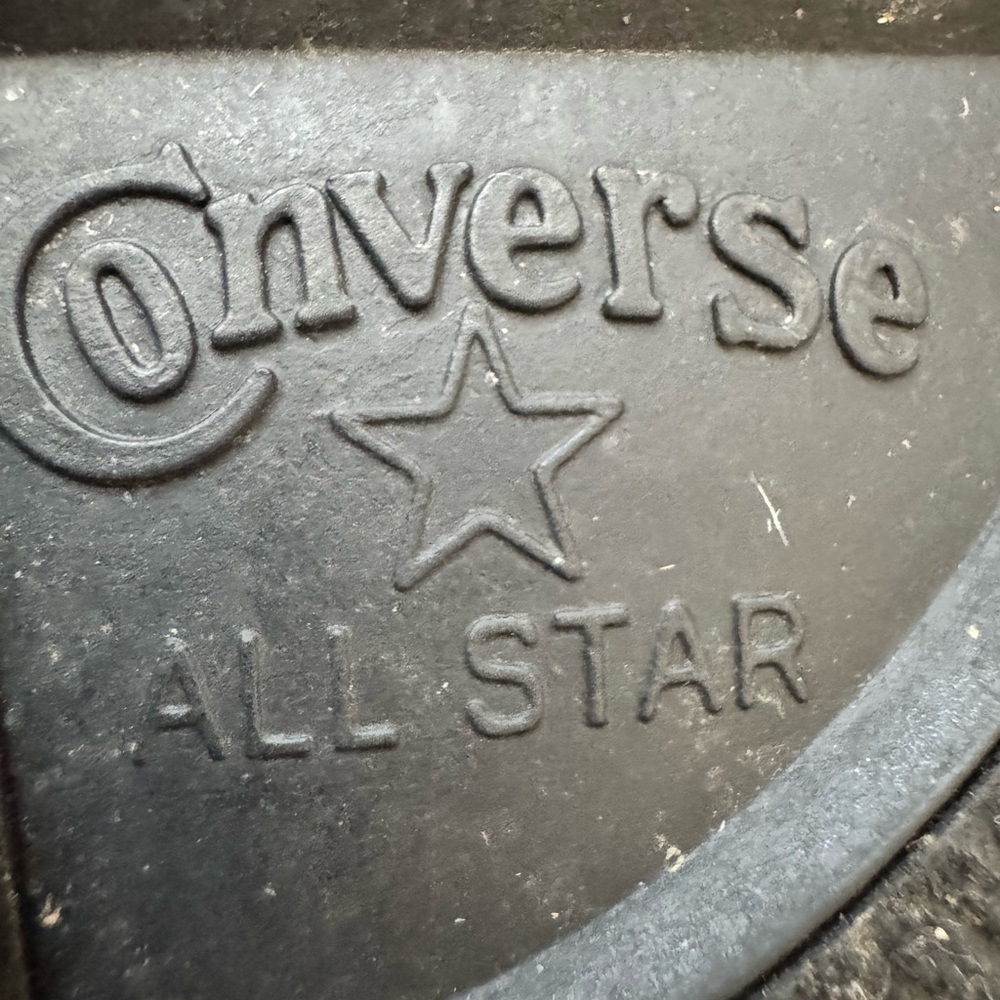 Converse Chuck Taylor All Star Double Tongue Low Top Sneaker Gray White Size 8 - Picture 7 of 15